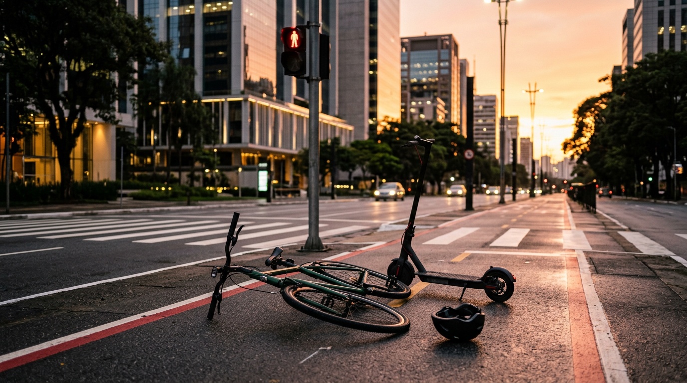 Acidentes com Ciclistas e Patinetes: A hierarquia de responsabilidade nas vias urbanas modernas - Reneu Simões & Corrêa - Advogados em Cascavel