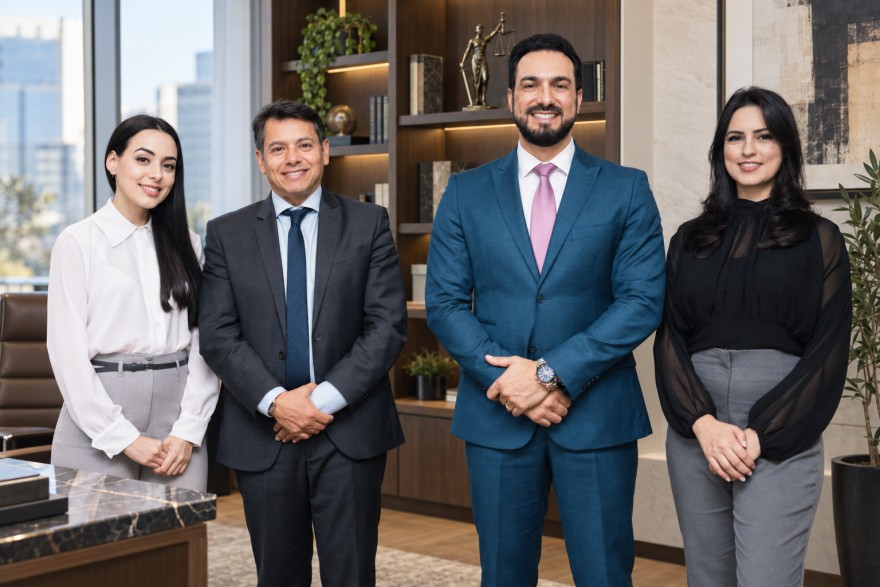 Equipe do Reneu Simões & Corrêa no escritório em Cascavel-PR